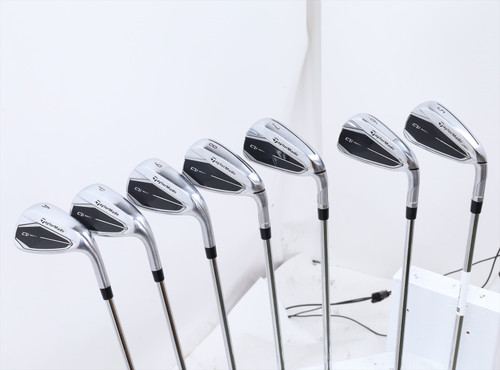 Taylormade Qi Iron Set 5-Pw, Aw Stiff Flex Kbs Max 85 Mt Steel 13935417 Good