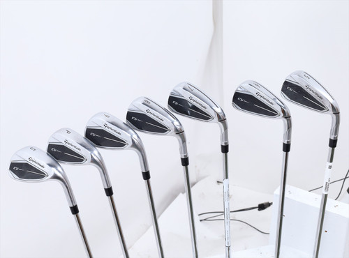 Taylormade Qi Iron Set 5-Pw, Sw Stiff Flex Kbs Max Mt 85 Steel 13956995 Good