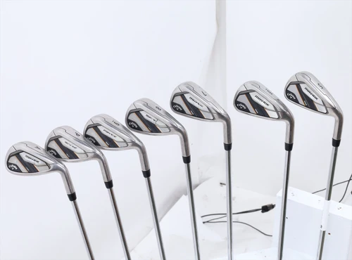 Callaway Mavrik Max Iron Set 5-Pw, Aw Regular Flex Kbs Max 80 Steel 3935544 Good