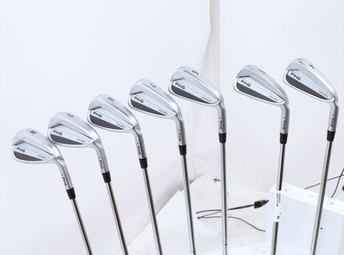 Ping I240 Blue Dot Iron Set 4-Pw Stiff Flex Dynamic Gold S300 Steel 3958978 Good