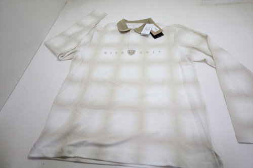 Nike Golf Classic Polo  Mens Size  Medium OFF WHITE Regular  New INV13663357