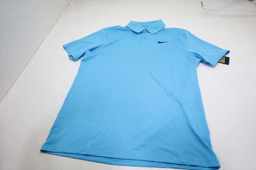Nike Golf Classic Polo  Mens Size  Medium BLUE Regular  New INV13663724