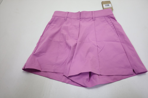 New Nike Golf Classic Shorts Womens Size 4 Pink INV13627955