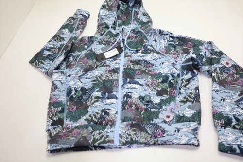 Greyson In The Clouds Kristina Hoodie Jacket Womens Small Wolf Blue INV13384372