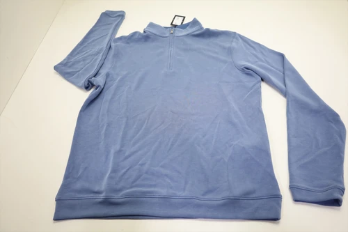 Peter Millar Soft Suede 1/4 Zip Pullover Mens Size Medium WDYBL New INV13765977