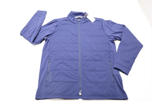 Peter Millar Golf Merge Hybrid Jacket Mens Size Medium NAV New INV13557085