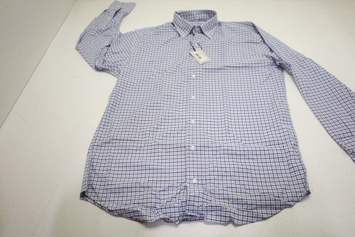 Peter Millar Axel Performance Twill Button Down Mens Medium LKSD INV13552456