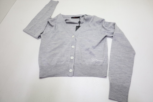 Greyson 75% Wool/25% Silk Sweater Womens Small Light Grey Heather INV13860331