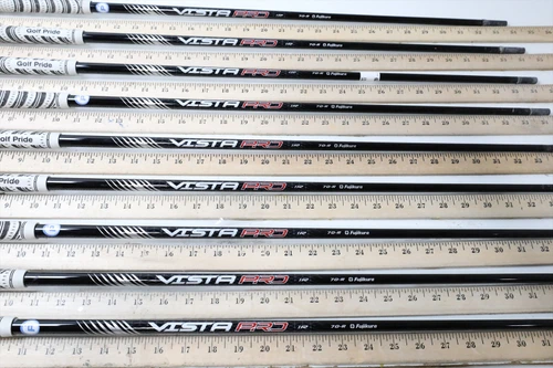 Fujikura Vista Pro Ir 70G Regular 33.75-37 Iron Shaft Set Pulls 9Pc .355 386998