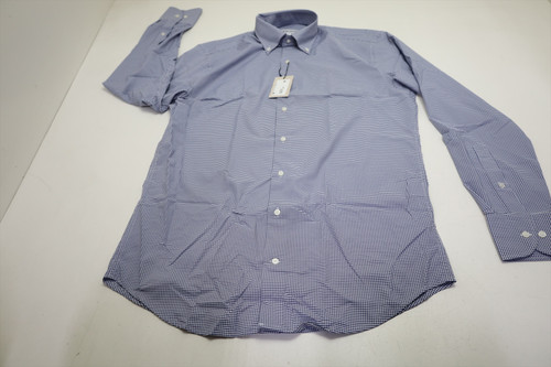 Peter Millar Golf Leo Performance Button Down Mens Size Medium NAV INV14000820