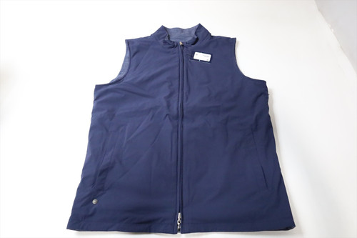 Peter Millar Golf Ryder Reversible Vest Mens Size Medium NAV New INV14007276