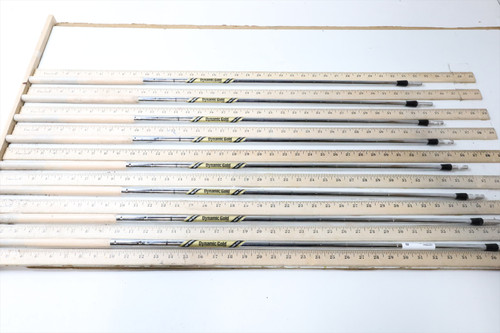 True Temper Dyna Gold Tour Issue X100 34.75-37.75 Iron Shaft Set Pulls 8Pc 79561