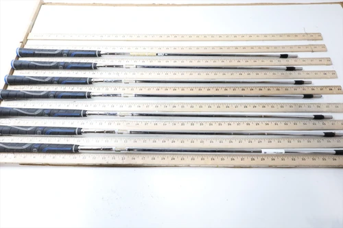 True Temper Dynamic Gold 120 X100 34.75-38.50 Iron Shaft Set Pulls 7Pc  383854