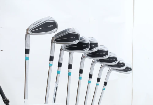 Taylormade Qi Iron Set 5-Pw, Aw, Sw Stiff Kbs Max Mt 85 925251 Good Left Hand Lh
