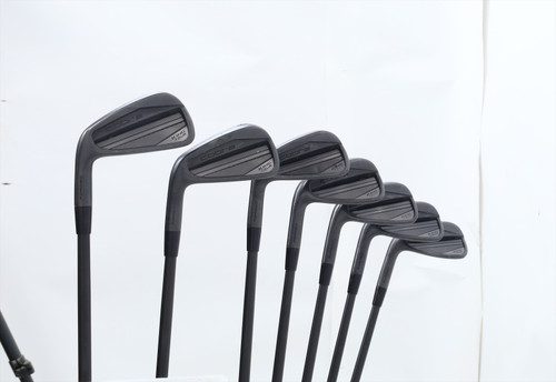Cobra King Tour Black '24 Iron Set 5-Pw, Gw Stiff Kbs 931693 Excellent Left Hand