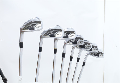 Callaway Apex 19 Iron Set 5-Pw, Aw Stiff Dynamic Gold 13950879 Good Left Hand Lh