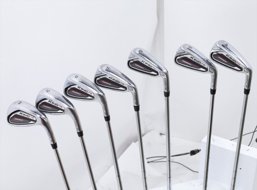 Cobra King F9 Speedback Iron Set 4-Pw Stiff Flex Kbs Tour 90 Steel 13987943 Good