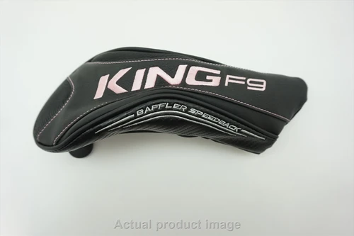 Cobra Golf Ladies King F9 Speedback Fairway Wood Headcover Black/Pink Good