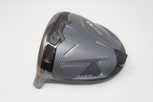 LH Taylormade Qi35 Max Lme 10.5* Driver Club Head Only GOOD Cond 3-3-B