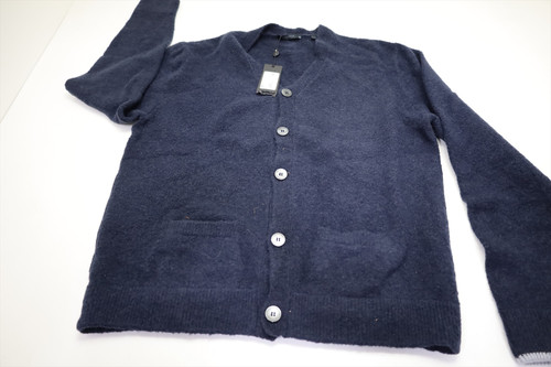 Greyson Golf 25% Wool Sweater  Mens Size  Medium Navy V-Neck  New INV13839687