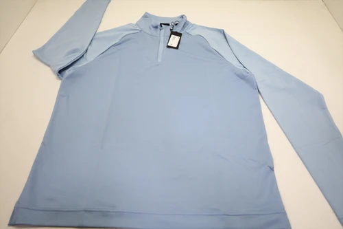 FootJoy Midlayer Logo Blem Top Pullover Mens Medium Grey W/Logo INV13980438
