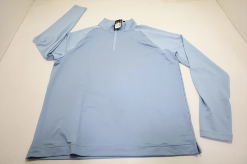 FootJoy Midlayer Logo Blem Top Pullover Mens Medium Grey W/Logo INV13980164
