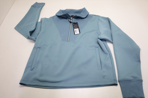 Greyson Golf Wren 1/4 Zip Pullover Womens Size Small Agave New INV13136528