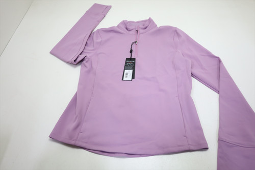 Greyson Golf Soleil 1/4 Zip Pullover Womens Size Small Wisteria New INV13151629