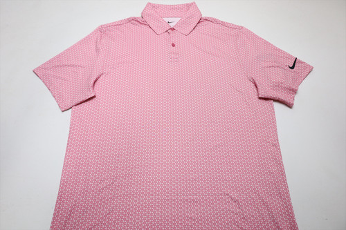 Nike Golf Classic Polo  Mens Size  Medium Pink Regular  New INV13628513