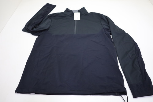 Greyson Golf Half Zip Pullover  Mens Size  Small Black Regular  New INV13862408
