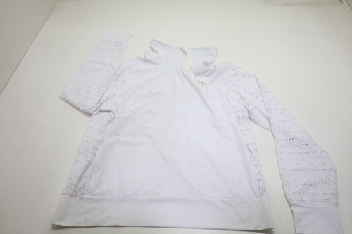 Peter Millar Golf Classic Pullover Womens Size Small WHT New INV12605973