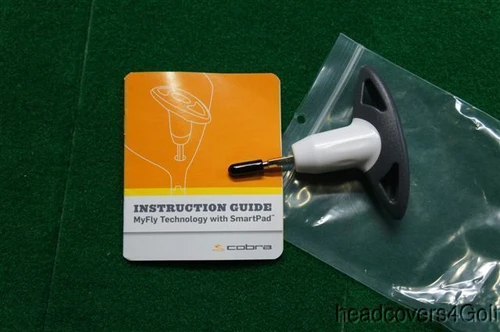 New Cobra MyFly Torque Wrench and Manual White/Gray