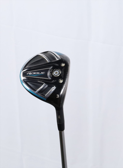Callaway Rogue Sub Zero 15° 3 Fairway Wood Stiff Diamana Bf 60 14013038 Good