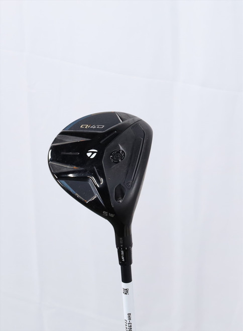 Taylormade Qi4D 18° 5 Fairway Wood Extra Stiff Flex Reax Fw 75 14016933 Good