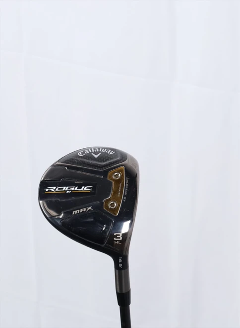 Callaway Rogue St Max 16.5° 3Hl Fairway Wood Senior Cypher Black 50 4017465 Good