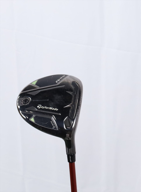 Taylormade Qi35 Max 15.5° 3 Fairway Wood Senior Flex Denali Red 50 14018754 Good