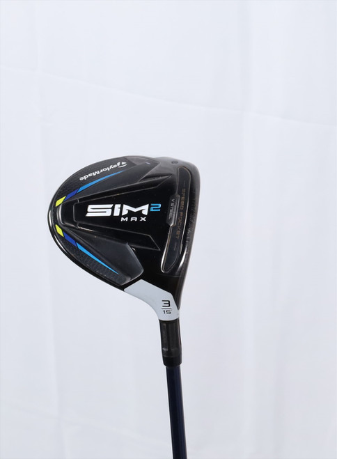 Taylormade Sim 2 Max Steel 15° 3 Fairway Wood Stiff Ventus Blue 14019226 Good