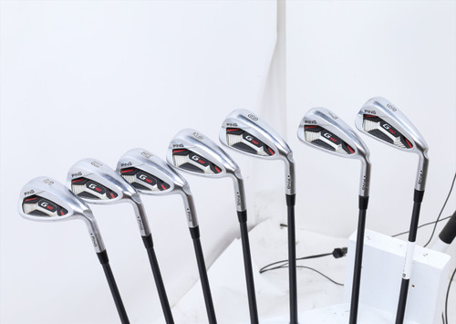 Ping G410 Black Dot Iron Set 6-Pw, Uw, Sw Regular Alta Cb Awt Red 14013891 Good