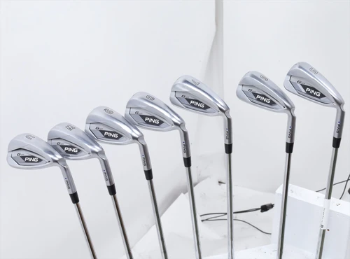 Ping G425 Blue Dot Iron Set 5-Pw, Uw Regular Flex Kbs $-Taper Lite 14004370 Good