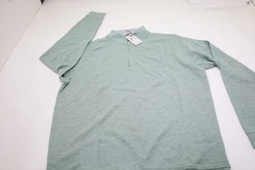 Peter Millar Crown Comfort 1/4 Zip Sweater Mens Medium GRDVW INV13688695