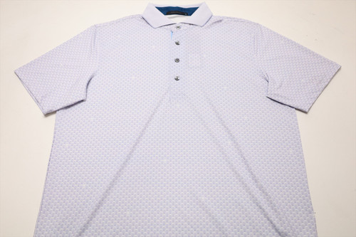 Greyson Golf Ponderous Wolf Polo Mens Size Medium Jellyfish New INV13963303