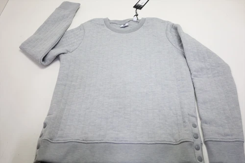 FootJoy Golf Crewneck Jacket Womens Size Small Light Grey New INV13932102