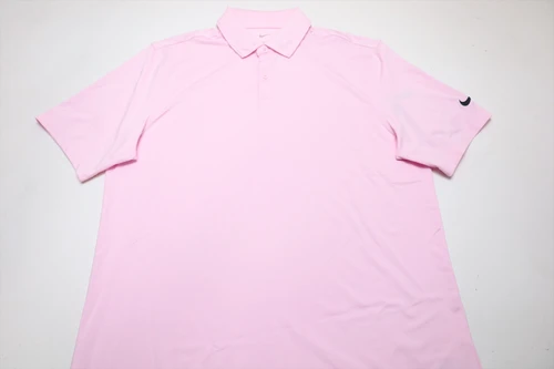 Nike Golf Classic Polo  Mens Size  Medium Pink Regular  New INV13627592