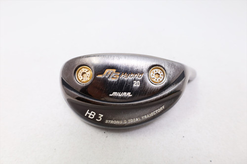 Miura Mg  Hb3 20* #3 Hybrid Club Head Only Inv14017479