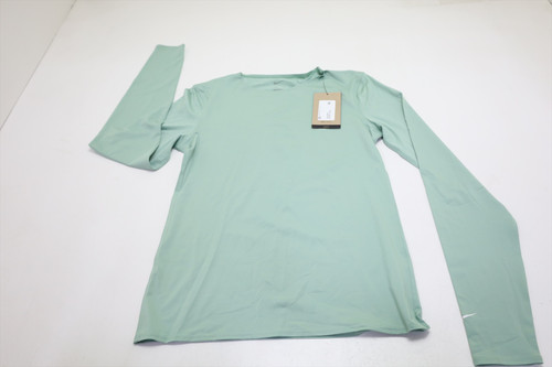 Nike Golf Long Sleeve Polo Womens Size Small Light Green New INV13633246