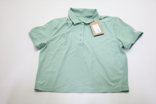 Nike Golf Classic Polo  Womens Size  Small Light Green Regular  New INV13633372
