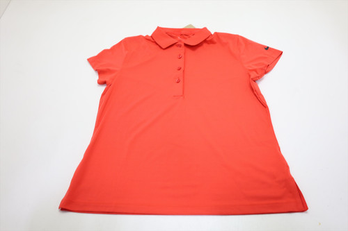 Nike Golf Classic Polo  Womens Size  Small Orange Regular  New INV13633346