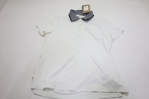 Nike Golf Classic Polo  Womens Size  Small White Regular  New INV13633375