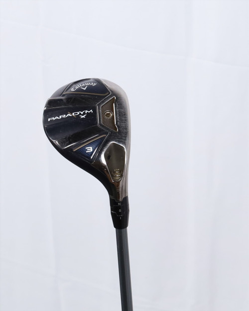 Callaway Paradym X 18° 3H Hybrid Regular Flex Hzrdus Gen 4 Silver 14040193 Good