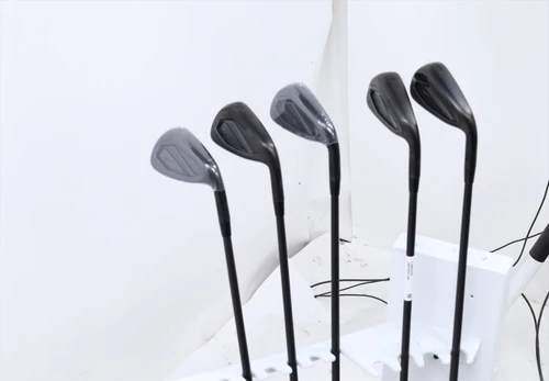 Mizuno Jpx 925 Hot Metal Black Iron Set 6-Pw Stiff Kbs Pgi 70  Excellent